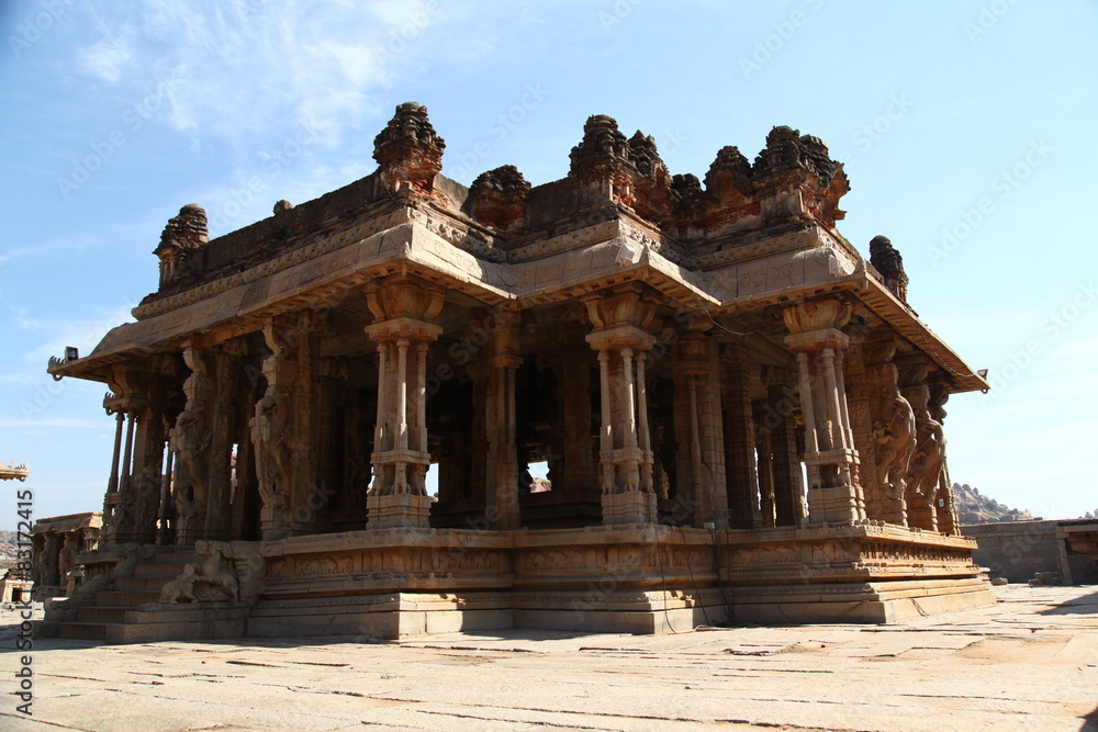 Temple Hampi Karnataka India 