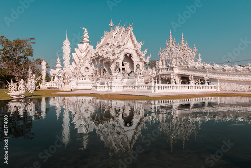 white temple "wat rong khun" thailand © anuchit2012