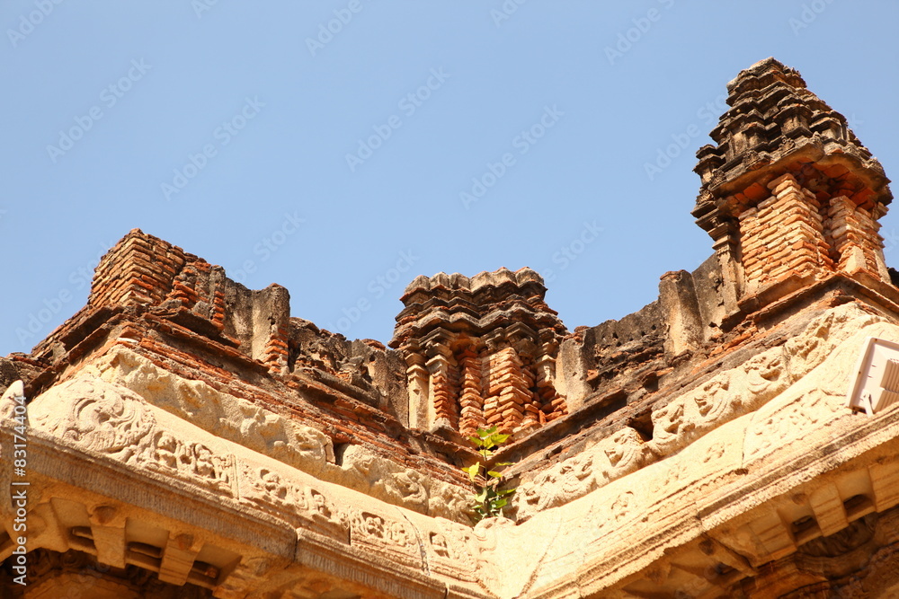 Temple Hampi Karnataka India 