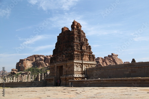 Vitala temple Hampi Karnataka India photo