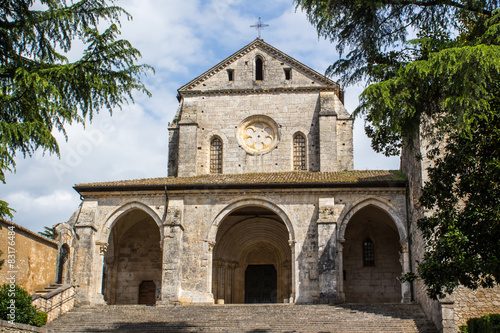 The abbey of Casamari  near Veroli  Italy
