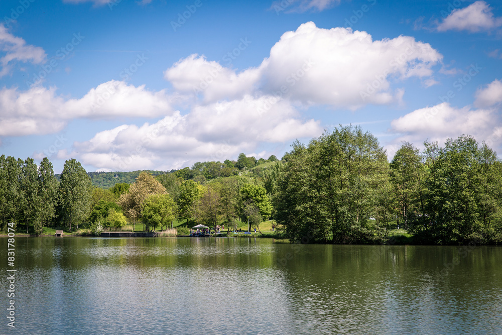 Echternach lake, Luxembourg