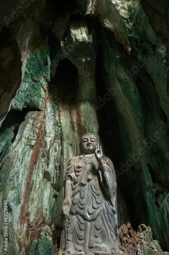 Statue of Budda in Marble Mountains, Vietnam