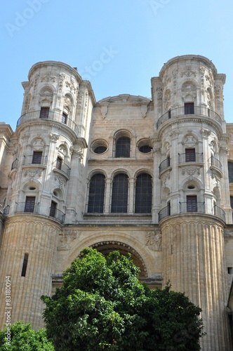 The Cathedral of the Incarnation in Málaga © iza_miszczak