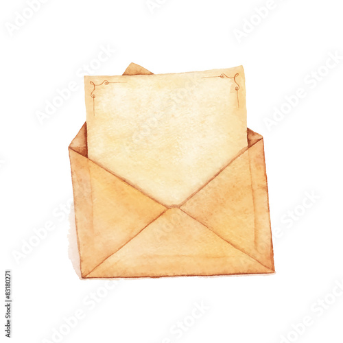 Envelope with a letter