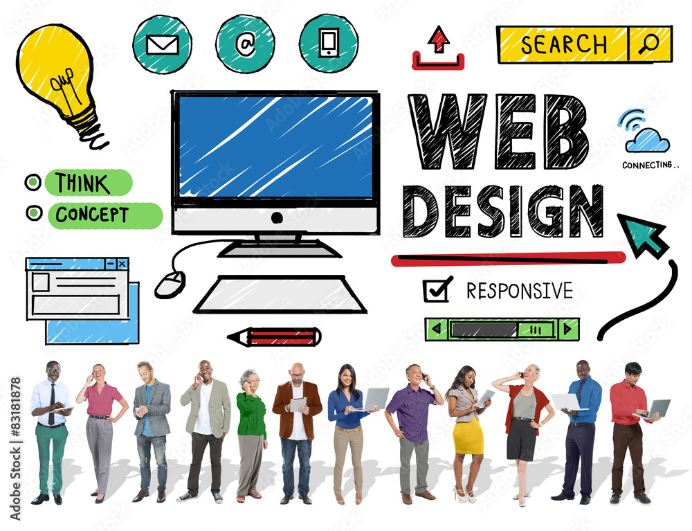 Web Design Development Style Ideas Interface Concept Web Design Development Style Ideas Interface Concept