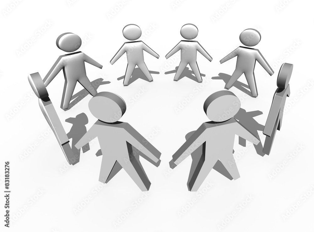 Circle of people Circle of people