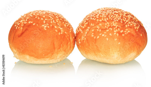 Two fresh buns