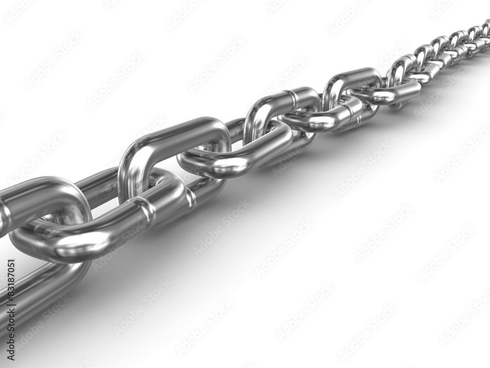 Obraz premium Steel chain