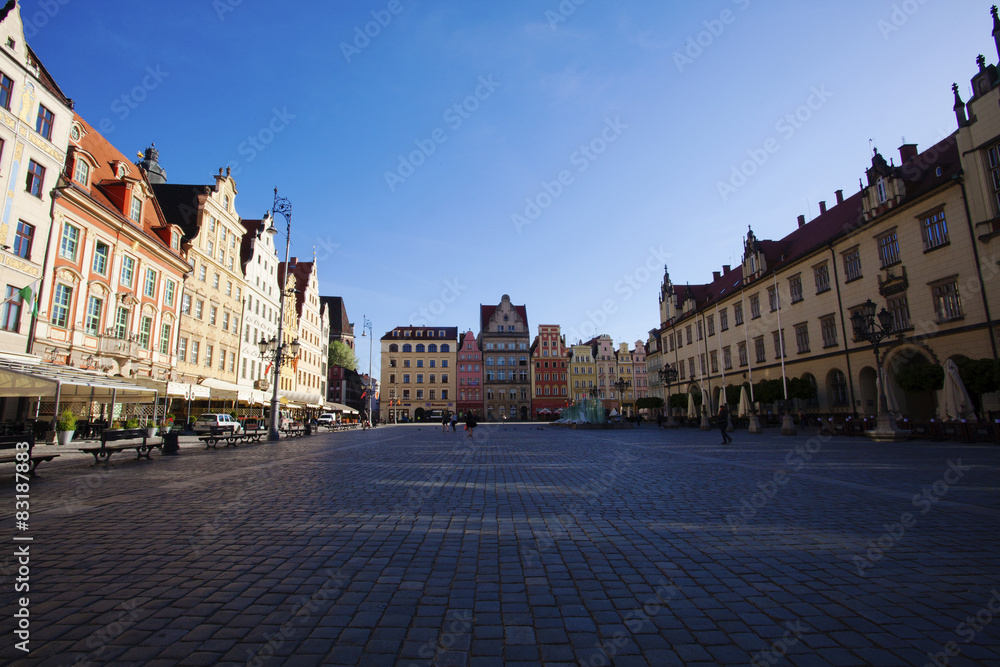 Old Town in Wroclaw