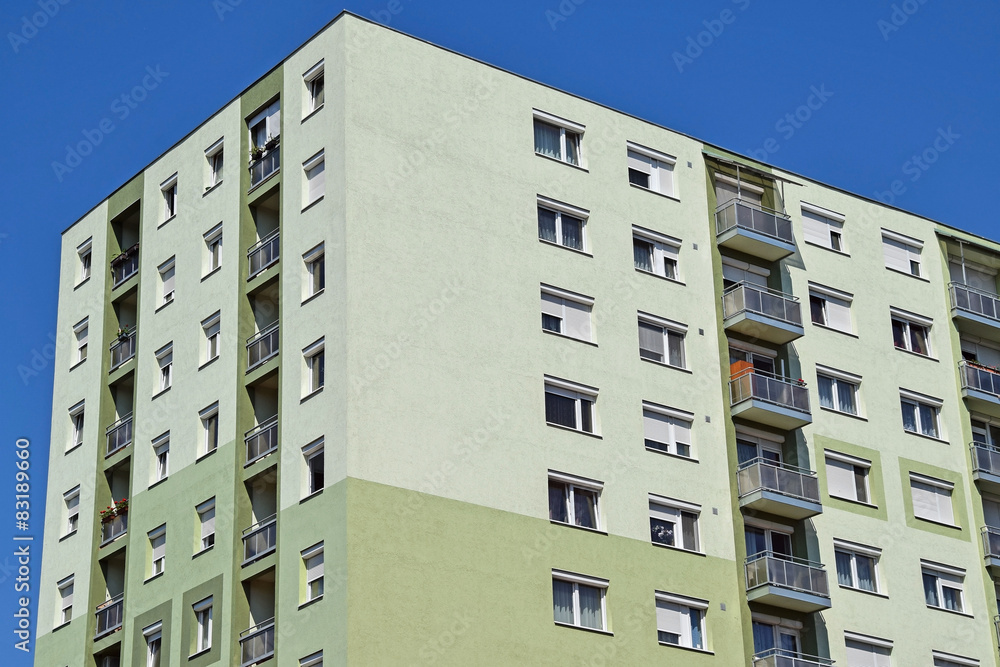 Fototapeta premium Apartment building