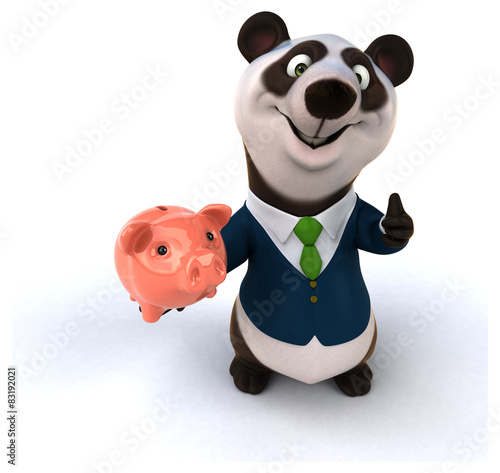 Fototapeta Naklejka Na Ścianę i Meble -  Fun panda