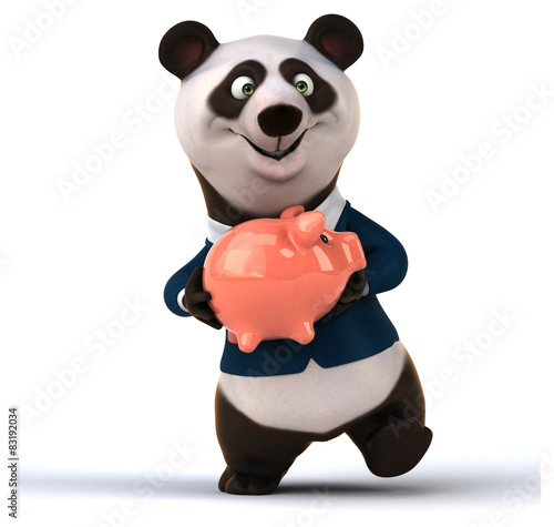 Fototapeta Naklejka Na Ścianę i Meble -  Fun panda