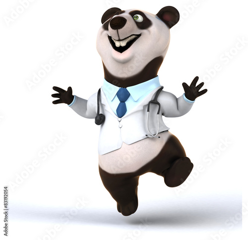 Fototapeta Naklejka Na Ścianę i Meble -  Fun panda