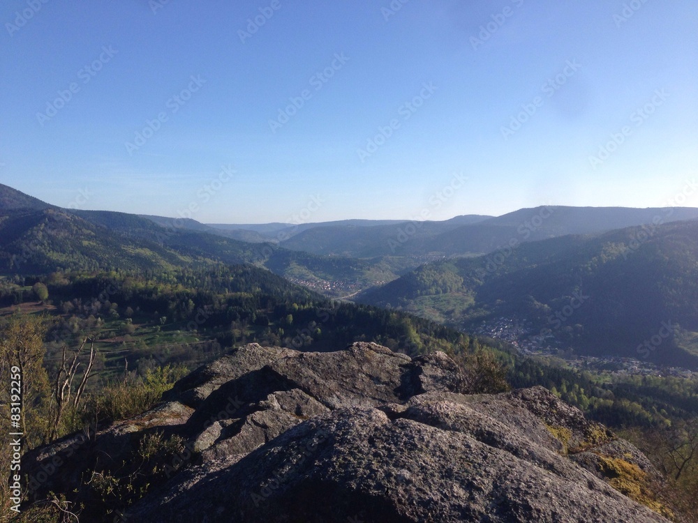 Fototapeta premium Panorama Rockertfelsen