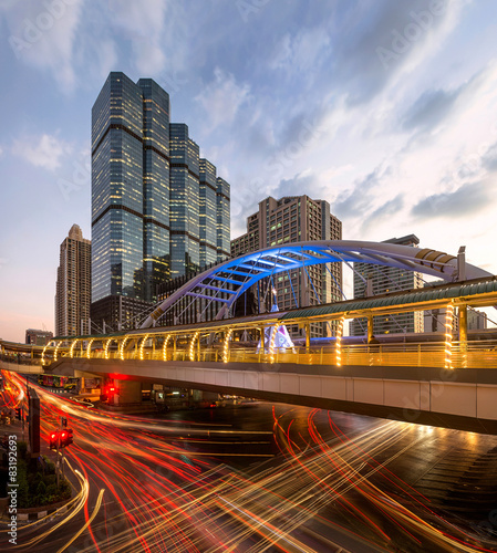 center downtown bangkok city