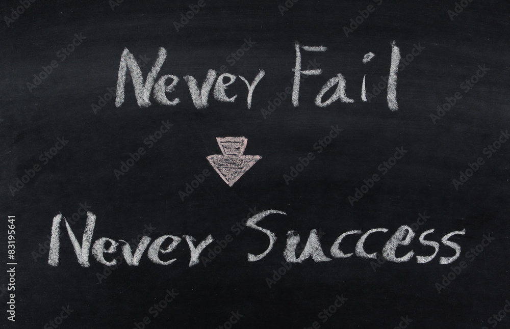 never fail never success on blackboard never fail never success on blackboard