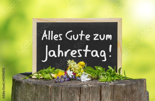 Alles gute zum jahrestag