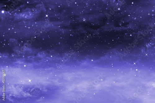  starry night sky, background 