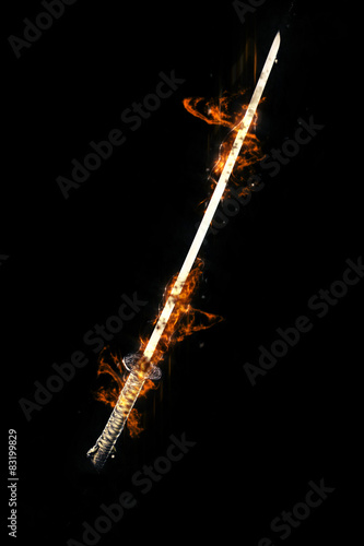 Wallpaper Mural Japanese  katana sword Torontodigital.ca