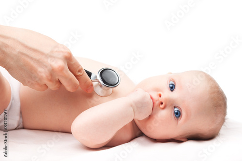 Infant check-up photo