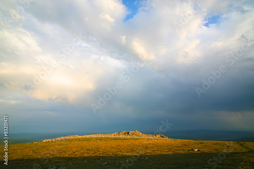 Mount Nurgush top Ural Russia photo