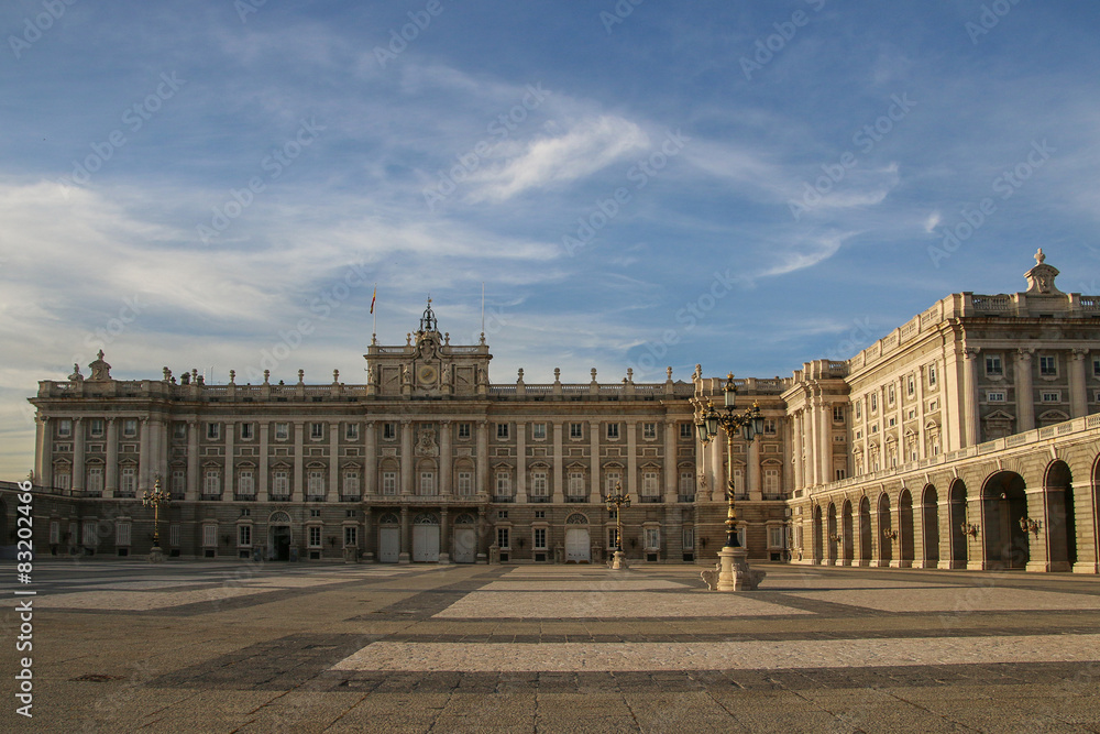 Spain. Royal Palace in Madrid.