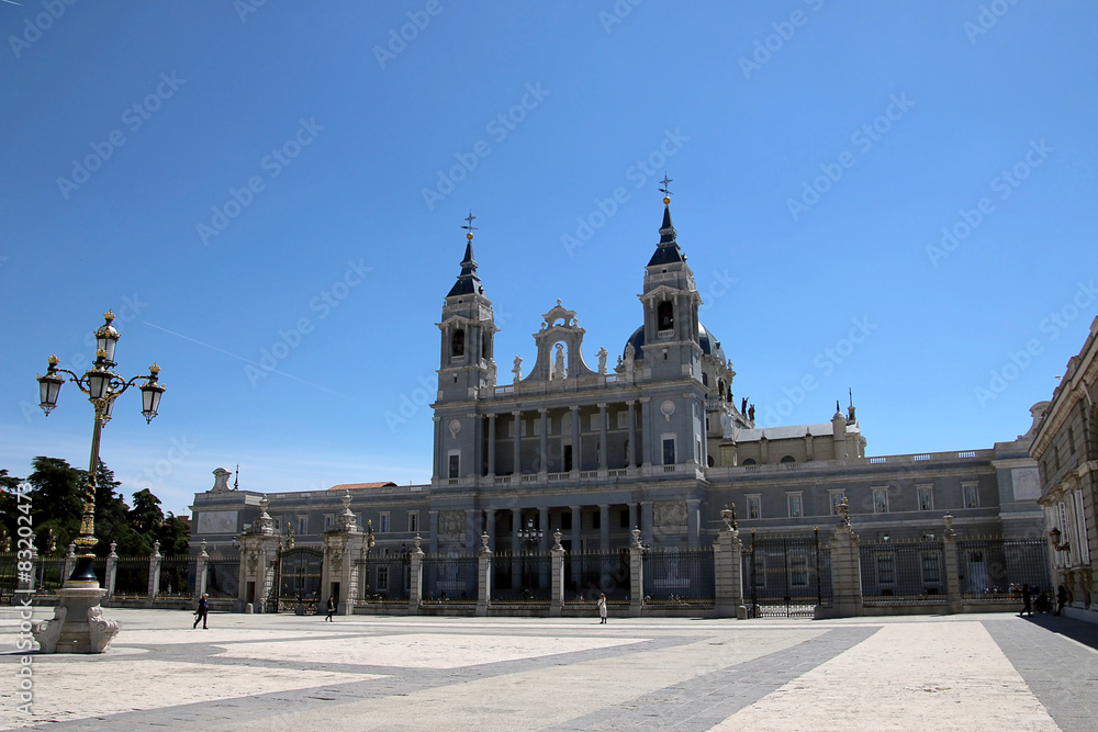 Almudena Cathedral, Madrid, Spain.
