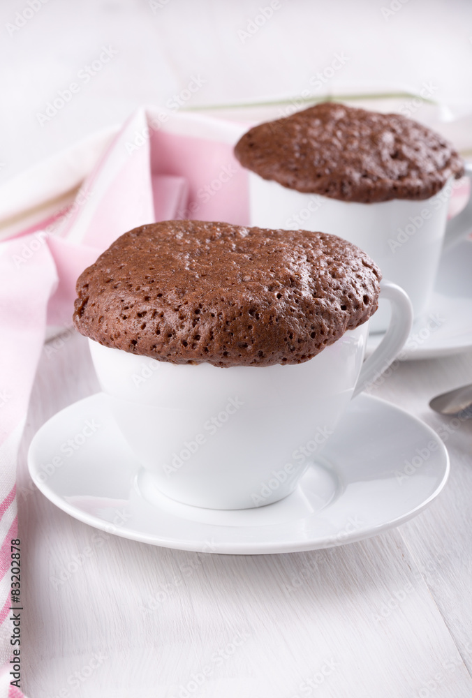 Quick chocolate cake in a mug Quick chocolate cake in a mug