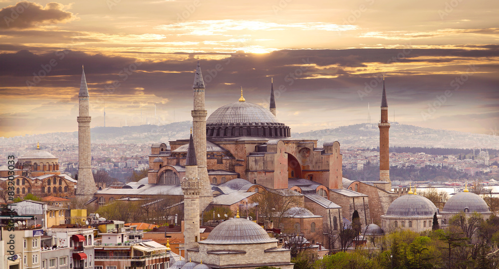 Naklejka premium Hagia Sophia