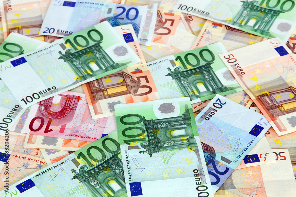 Euro bank notes Euro bank notes