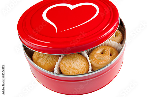 Cookies in box