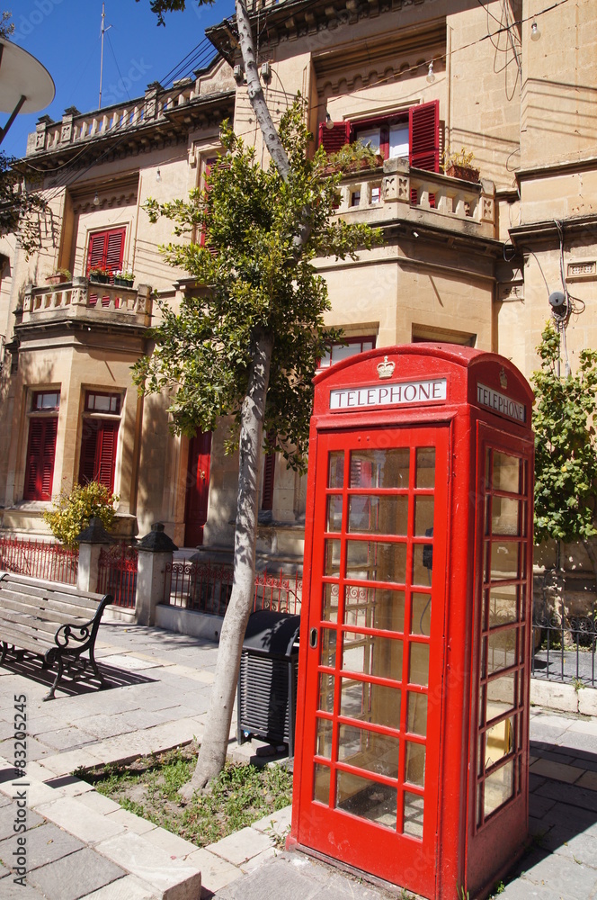 cabine téléphonique dans les rues de Rabat cabine téléphonique dans les rues de Rabat