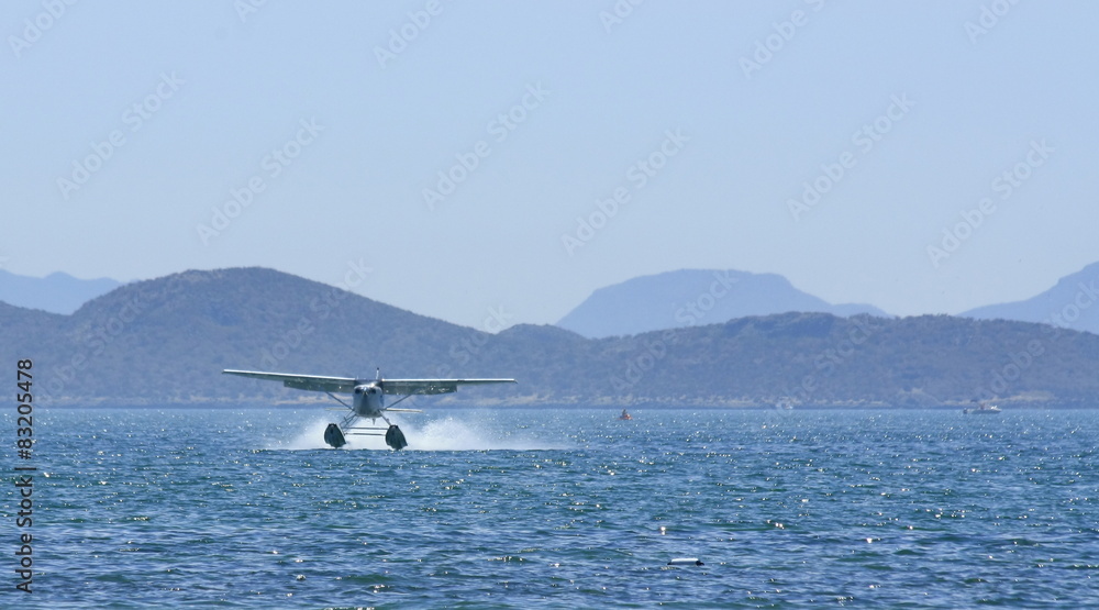 Obraz premium Hidroavión