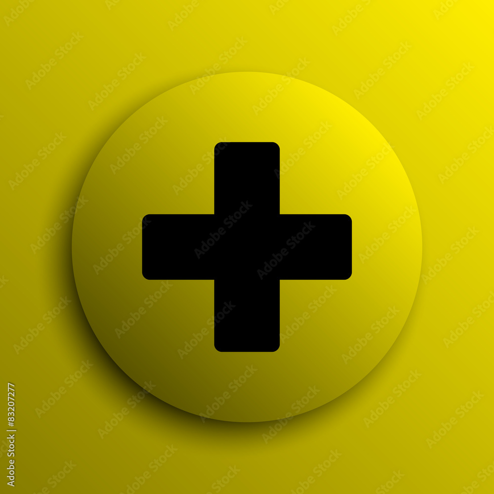 Obraz premium Medical cross icon