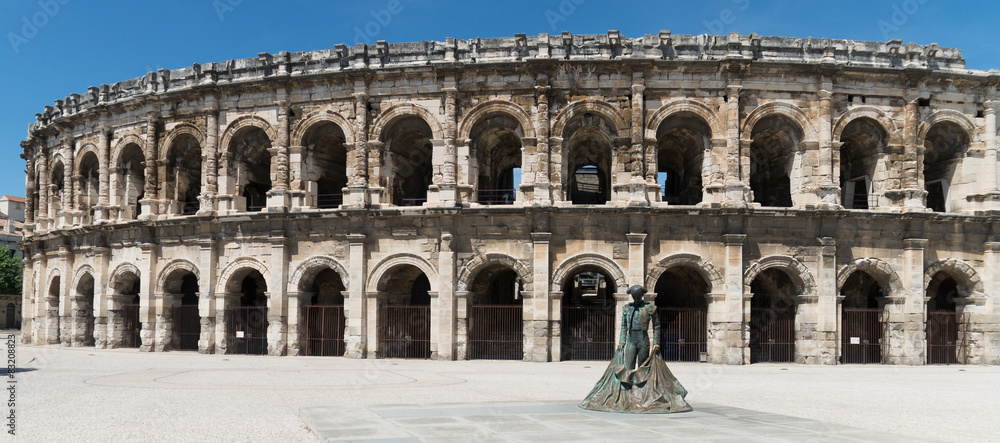 Les arènes de Nîmes