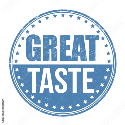 Great taste stamp