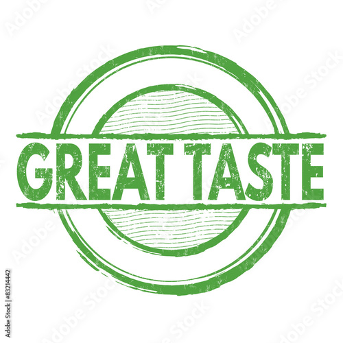 Great taste stamp