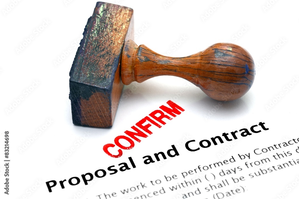 Proposal and contract Proposal and contract