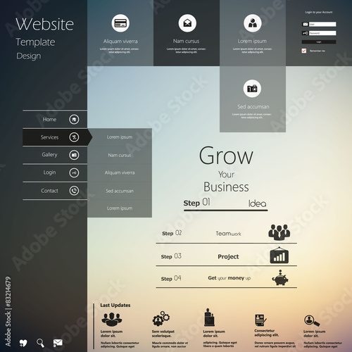 Vector Business Website TEmplate