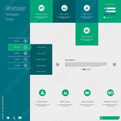 Vector Business Website TEmplate