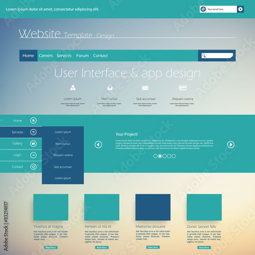 Vector Business Website TEmplate