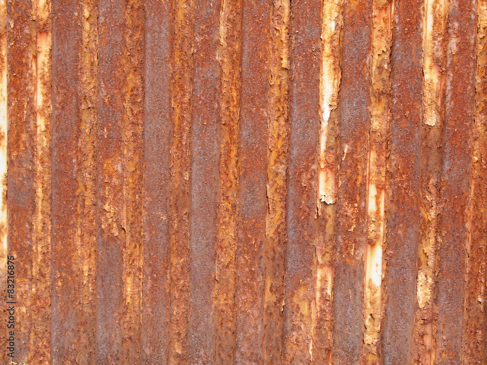 Iron surface rust Iron surface rust