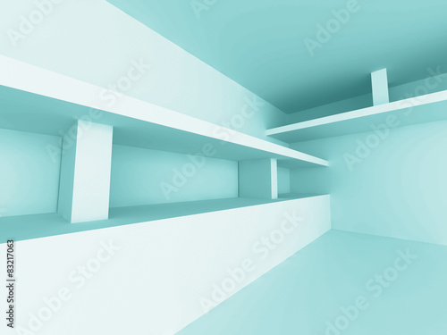 Empty Room Interior Abstract Architecture Background