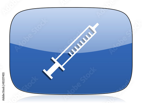 medicine icon syringe sign