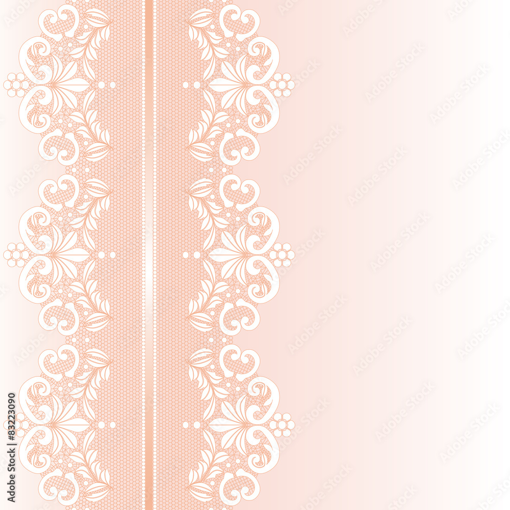 Floral lace pattern Floral lace pattern