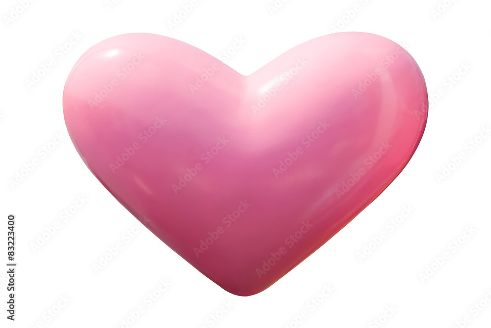 Pink Heart shape
