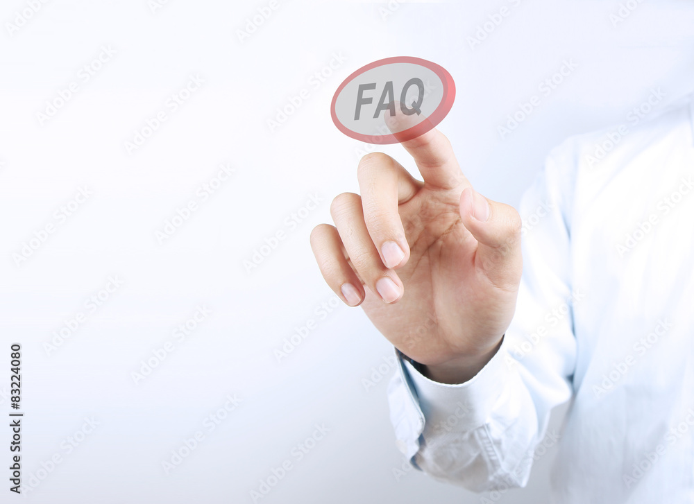 Press faq button Press faq button