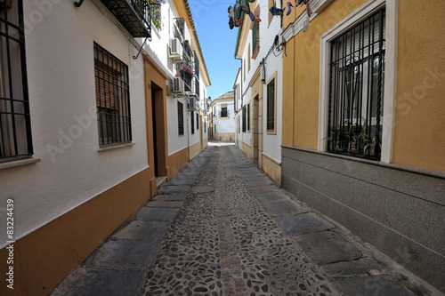 traditional street architecture  Cordoba  Spain