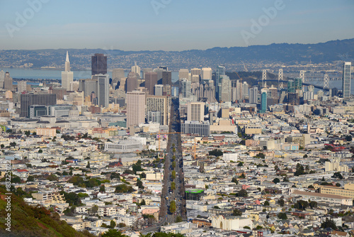 san francisco from twin peaks